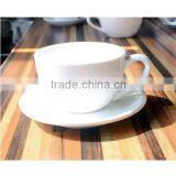 Bulk Wholesale White Custom Printed Ceramic Tea Cups and Saucers thumbnail-6