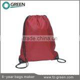 210T 2015 custom drawstring backpack beach bag