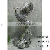 2013 Hot Selling Vivid Resin Peacock for Home Decororation
