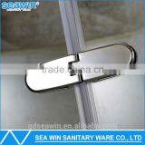 2016 Hot Sales Stainless Steel Hardware Free Standing Frameless Shower Enclosure thumbnail-2