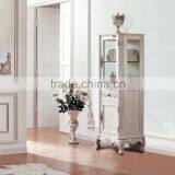 Classical Design Oak Wood Corner Bathroom Cabinet thumbnail-3