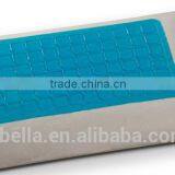 Reversible Sky Blue Color Cool Gel-infused Visco-elastic Memory Foam Pillow With Removable&Washable Cover thumbnail-1