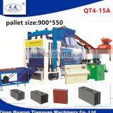 2016 HOT!!! QTY4-15A Block Machine / Automatic Brick Machine Made in China / Concrete Block Machine From China