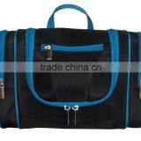 2016 NEW Arrival Europe Wholesale pu Leather Hanging Toiletry Bag for Lady, Stripe pu for Body thumbnail-2