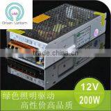 Aluminum Shell 12volt 16.7A 200watt Switch Power Supply
