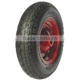 3.50-7 Pneumatic Rubber Wheel/ Metal Rim Wheel/ Rubber Tire thumbnail-1