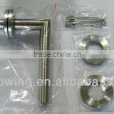 HL004 Stainless Steel Tube Lever Main Door Handle thumbnail-1