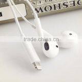 For 8 Pin Digital Earphone Wired Headset Earbuds No Volume Control Without Mic for IPhone 7 7 Plus Earphone thumbnail-4