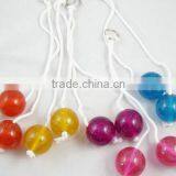 Wholesale Novelty Gift Toy Light Clacker Ball With Handle