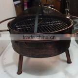 Copper Painted Garden Fire Pit thumbnail-2