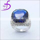Wholesale 925 Silver One Stone Men Ring Designs thumbnail-1