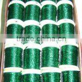 Fly Tying Tackle Round Tinsel Deep Green