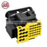 936429-2 Zhongzhi 42 Lines Reinforced PBT Black Composite Insulated Car Plug Protective Sheath