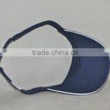 Guangzhou Hat Factory Professional Custom 100% Cotton/dark Blue/sun Visor thumbnail-5