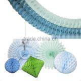 Tissue Paper Hanging Decorations Decadent Sea Honeycomb Party Decor Kit