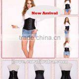 Plain Black Corset Bustier Top thumbnail-1