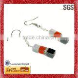 Hematite Very Cute Best Friends Jewelry Polymer Clay Cute Earring thumbnail-1