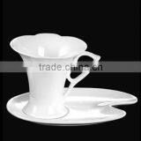 Porcelain Cups With and Plates thumbnail-1
