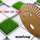 Diamond segmented saw blade for granite&marble&sandstone slab cutting