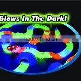 Good Quality Bending LED Dump Truck Toy Children Electric Toy Car Price Magic Tracks thumbnail-5