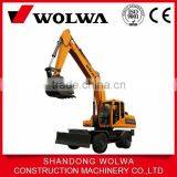 DLS150-9A 15t Hydraulic Wheel Excavator thumbnail-1