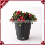 UV-resistant Plastic Rattan Garden Flower Planter 2016 Decorative Plant Pot thumbnail-2
