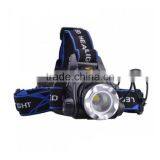 Hot Selling Led Headlamp 2x18650 Rechargeable Li-ion Batteries Ultrabright XML-T6 LED Headlamp thumbnail-5