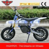500w36v8.8ah lithium battery electric dirt bikes for kids