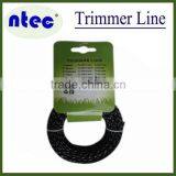 15m Dark Color Cara Head Nylon Trimmer Line /grass Cutter Nylon Line