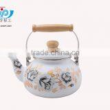 The Fashion Melon Shape 2.5L Enamel Kettle With Wooden/metal Knob thumbnail-5