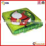 Glossy Square Decorative Cake Tin Box thumbnail-3