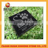 Black Granite Animal Tombstone With New Design thumbnail-3