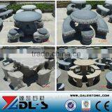 Garden Stone Table and Benches, Granite Table thumbnail-1