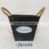 Chia High Quality Rectangle Wall Hanging Planter for Indoor Planting thumbnail-2