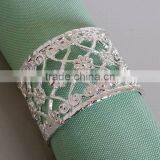 Silver Plated Monogrammed Napkin Ring thumbnail-1