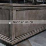 5 Layer Fiberglass Large Square Outdoor Trough Planters thumbnail-1