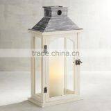 Wooden Lantern,Candle Lantern,Mini Lantern For Garden | Set Of 3 Wood Lantern thumbnail-2