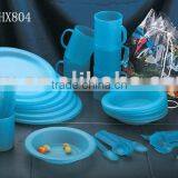 36 pc Round Picnic Set W/plate Bowl Cup thumbnail-1
