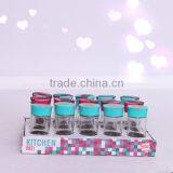 100ml Glass Spice Jars With Plastic Lid thumbnail-1