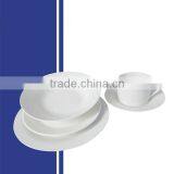 White Royal Porcelain 20pcs Dinnerware Set
