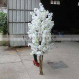 White Wedding Ornament Fake Blossom Tree With Silk Flower Decoration thumbnail-6
