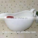 Stocked Tableware Wholesale Ceramic Sauce Boat thumbnail-6