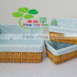 Christmas Empty Wicker Basket Wholesale thumbnail-6