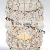 Candle Holder/Crystal Beaded/crystal Votive thumbnail-5