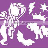 Kids Plastic Stencil Designs For Painting Simple Patterns thumbnail-3