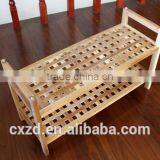 Reasonable Price Walnut Shoe Rack thumbnail-1