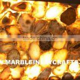 Natural Yellow Agate Slabs for Home Decoration thumbnail-1