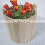 Custom Wooden Barrel, High Quality Wooden Cask, Wooden Bucket thumbnail-1