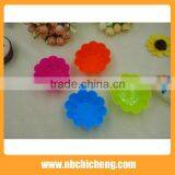 6 Pcs Silicone Egg Tart Mold, Cake Mold, Christmas Pancake Molds thumbnail-3