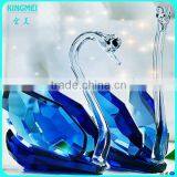 Clear Beautiful Crystal Crafts Glass Swan for Wedding Favors Gift thumbnail-6